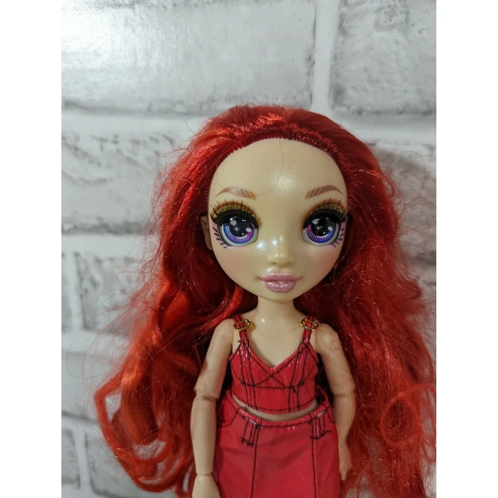 MGA Rainbow High Red‎ Hair Ruby Anderson Doll in crop tank & skirt